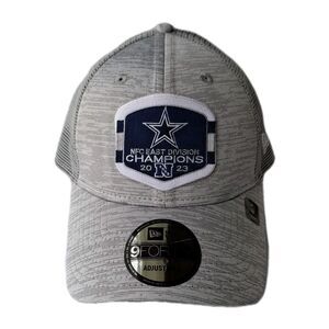 Dallas Cowboys Trucker Hat NFC East Champions 2023 9Forty New Era Snapback NEW